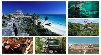 tulum ruins and native park